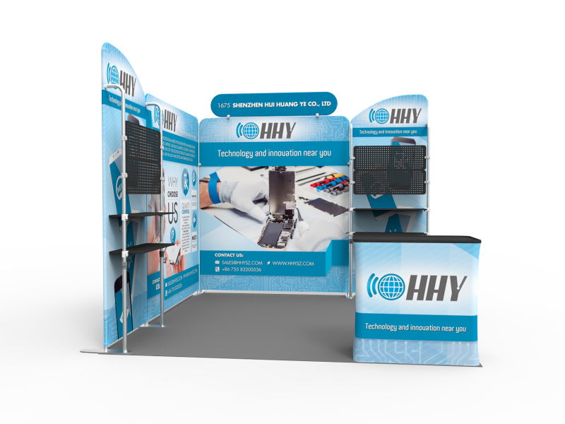 10 x 10ft Portable Exhibition Stand Display Booth ...