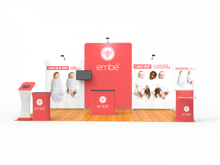 10 x 20ft Portable Exhibition Stand Display Booth ...