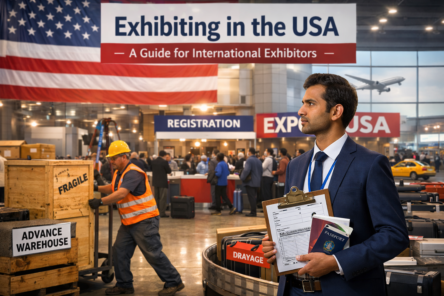 Exhibiting in the United States: A Complete Trade Show Survival Guide for International Exhibitors - Cover Image