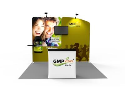 10 x 10ft Portable Exhibition Stand Display Booth ...