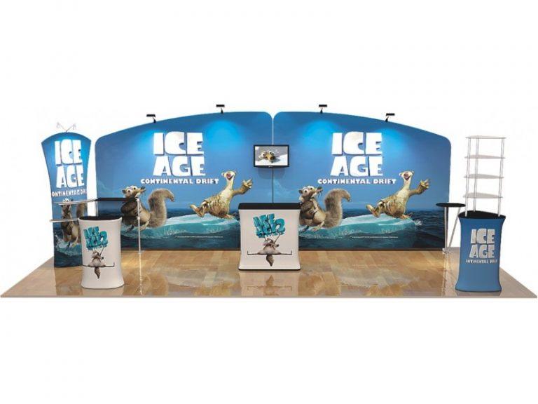 10 x 20ft Portable Exhibition Stand Display Booth ...